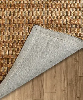 9' X 12' Tan Classic Interwoven Area Rug