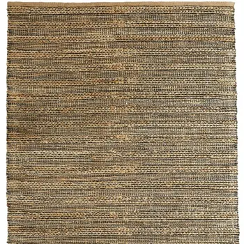 5' X 8' Natural Jute Hand Woven Area Rug