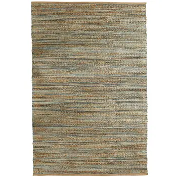 9' X 12' Natural Jute Hand Woven Area Rug