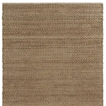 9' X 12' Natural Jute Hand Woven Area Rug
