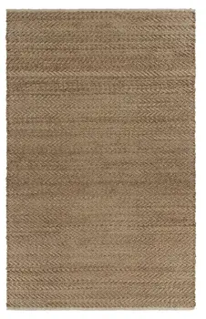 9' X 12' Natural Jute Hand Woven Area Rug