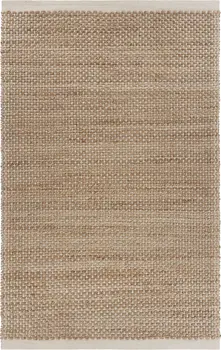 9' X 12' Tan Hand Loomed Area Rug