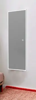 Clear Unframed Full Length Hanging Mirror