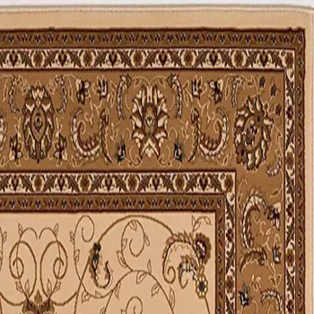 20' Beige And Ivory Oriental Runner Rug