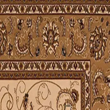 15' Beige And Ivory Oriental Runner Rug