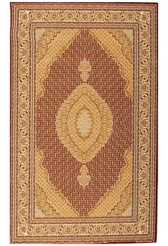 20' Red And Beige Oriental Runner Rug