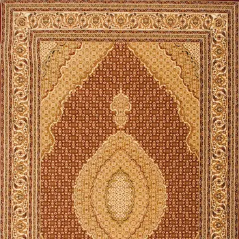 20' Red And Beige Oriental Runner Rug