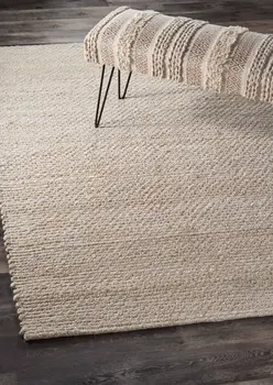 8' X 10' Natural Bleached Contemporary Area Rug