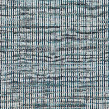 8' X 10' Blue Hand Loomed Area Rug