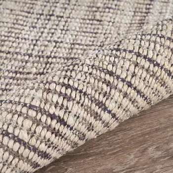 9' X 12' Brown and Beige Toned Jute Area Rug