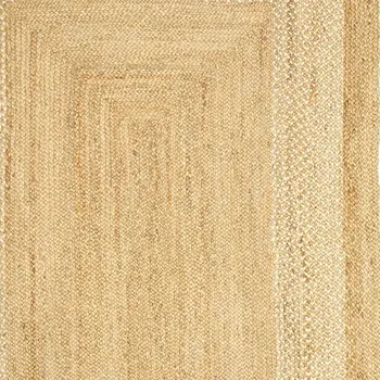 4' X 6' Classic Tan Bordered Area Rug