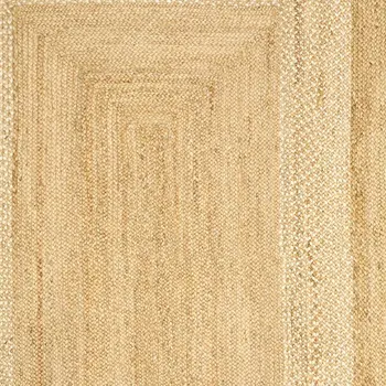 8' X 10' Classic Tan Bordered Area Rug