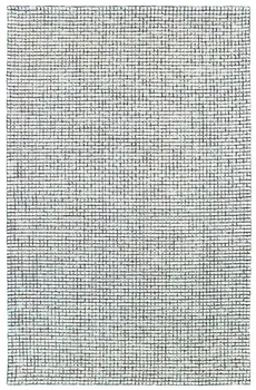 8' X 10' Ivory Wool Hand Loomed Area Rug