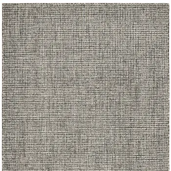 8' X 10' Gray Wool Handmade Area Rug