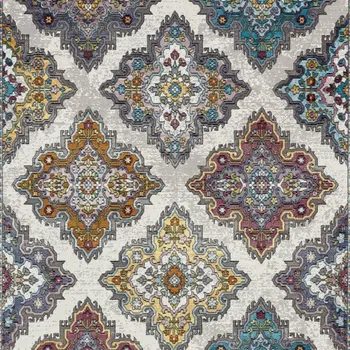 5' X 8' Blue Area Rug