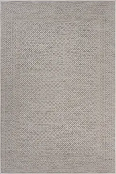 5' X 7' Gray Indoor Outdoor Area Rug