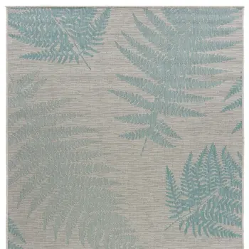 8' X 10' Gray Indoor Outdoor Area Rug