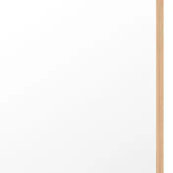Wooden Full Length Mirror Floor Mirror with Stand