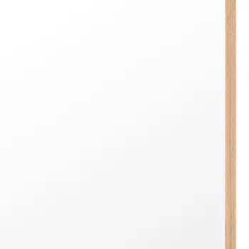 Wooden Full Length Mirror Floor Mirror with Stand