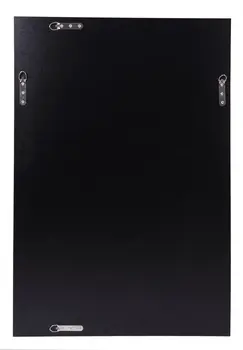 36" Clear Glass Framed Accent Mirror