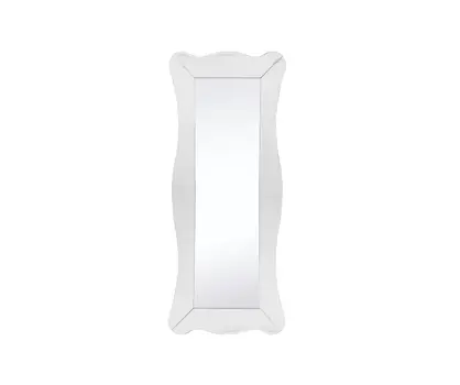 65" Clear Novelty Glass Framed Full Length Hanging Mirror