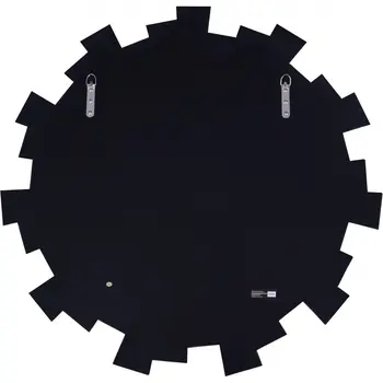 30" Clear Sunburst Framed Accent Mirror