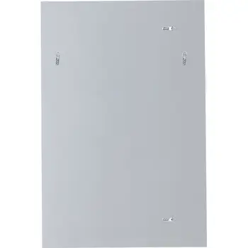 43" Silver Metal Framed Accent Mirror