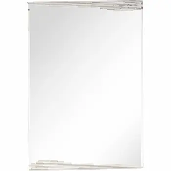 46" Silver Framed Accent Mirror