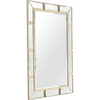 45" Silver Framed Accent Mirror