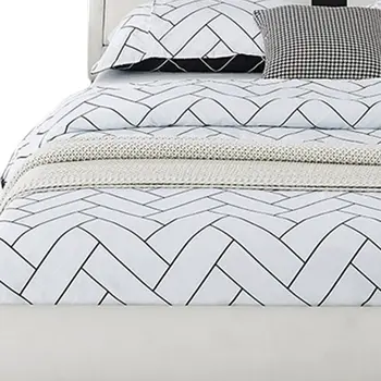 White Faux Leather King Bed Frame