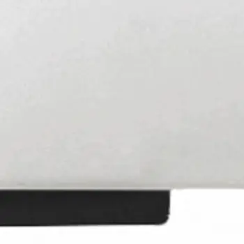 White Faux Leather King Bed Frame