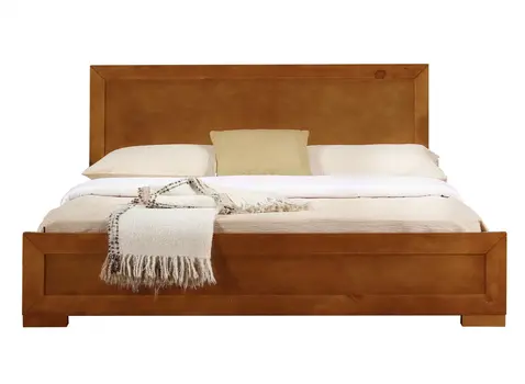 Oak Wood Full Bed Frame