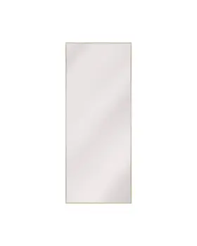 65" Natural Faux Wood Framed Standing Mirror