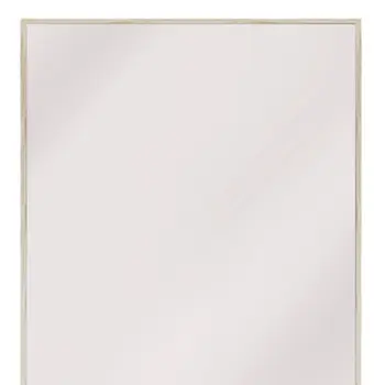 65" Natural Faux Wood Framed Standing Mirror