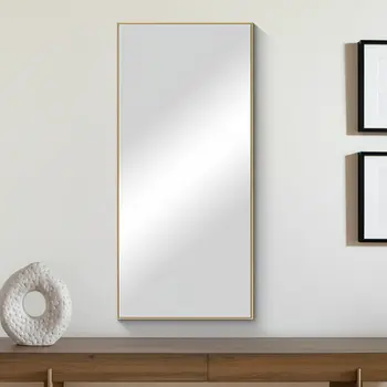 47" Gold Metal Accent Mirror