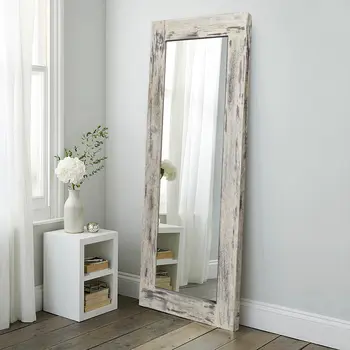 Dark Gray Solid Wood Framed