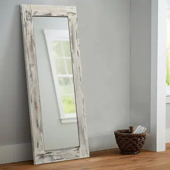 Dark Gray Solid Wood Framed