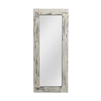 Dark Gray Solid Wood Framed