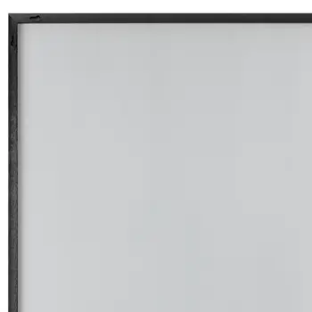 Jumbo Minimal Black Bathroom Vanity Mirror