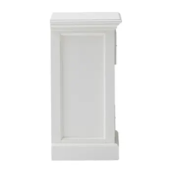 24" Solid Wood and Wood Nightstand