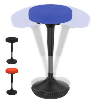 Blue Tall Swivel Active Balance Chair