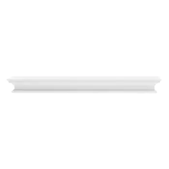 47" Classic White XL Floating Wall Shelf