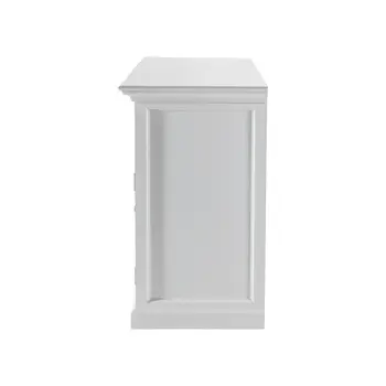 Modern Farmhouse White Buffet Server