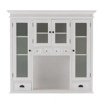 Classic White Kitchen Hutch