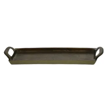 Petite Bronze Narrow Rectangular Tray