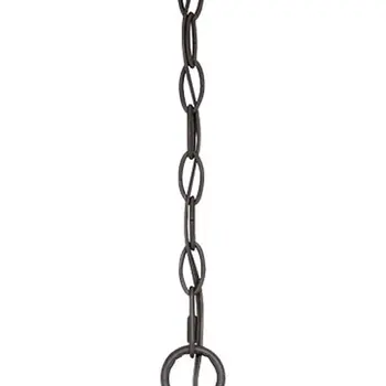 Frosted Glass Bronze Lantern Hanging Light