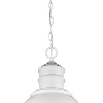 Colby 1-Light White Pendant