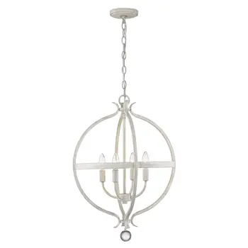 Callie 4-Light Country White Pendant