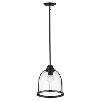 Stanton 1-Light Matte Black Pendant