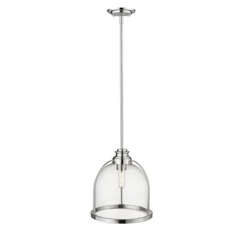 Stanton 1-Light Polished Nickel Pendant